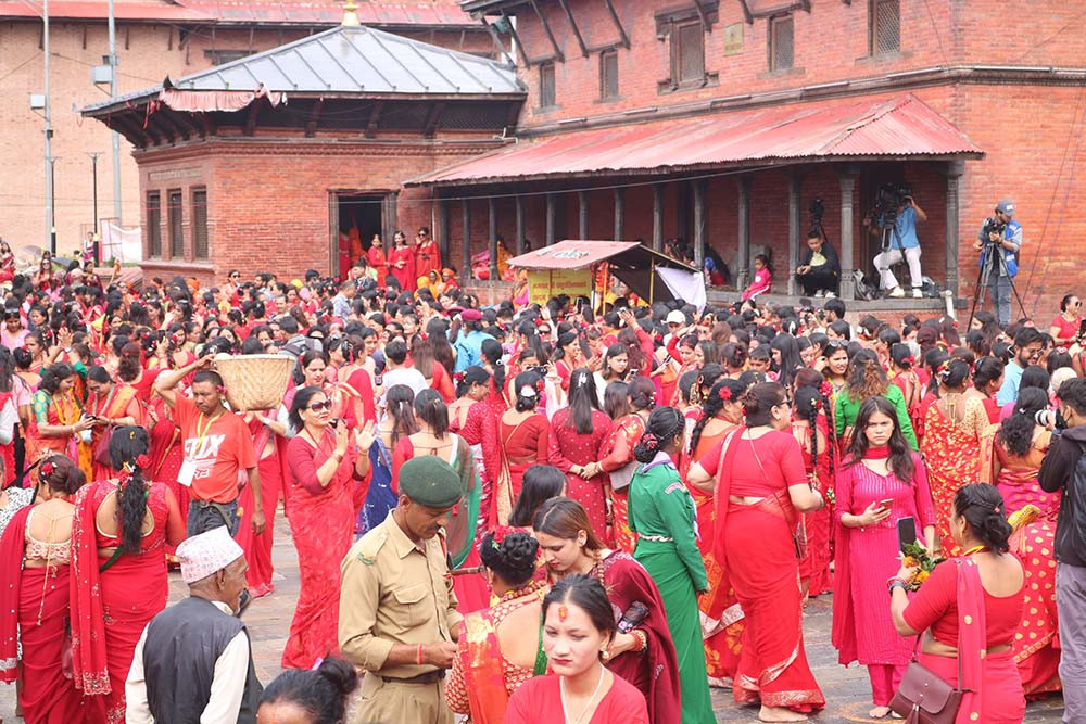 Teej being celebrated across the country today